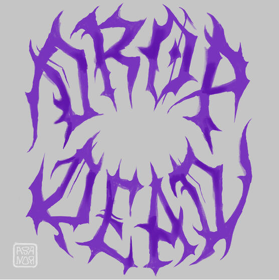 "Drop Dead" - Lettering, Drop Dead Clothing