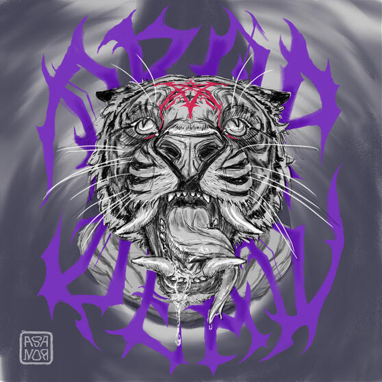 "It was mixed w/ cyanide" - Illustration, Drop Dead Clothing